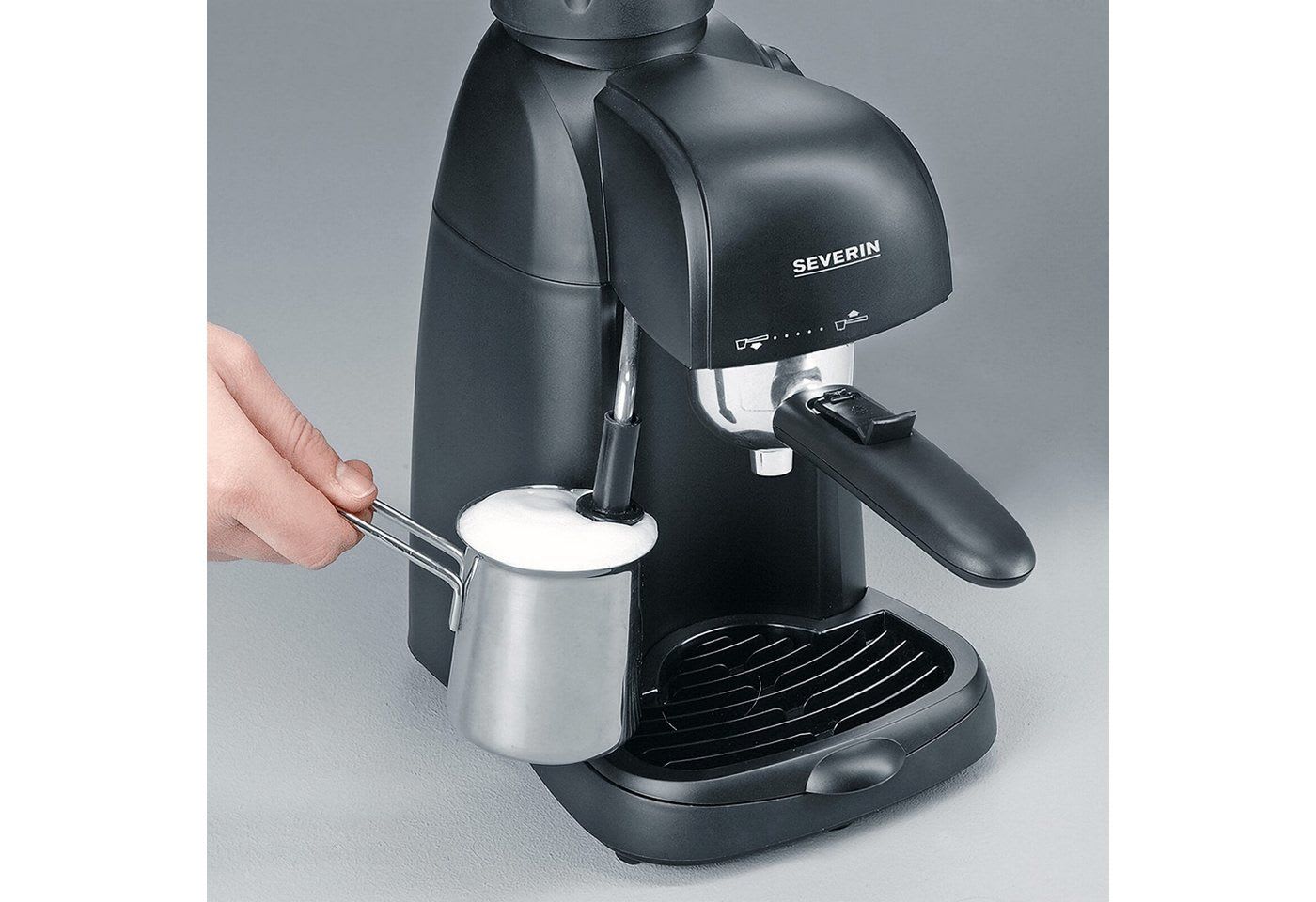Severin Siebträgermaschine KA 5978 Espressoautomat schwarz