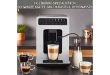 Krups Kaffeevollautomat EA897A Evidence ECOdesign, Touch-Steuerung schwarz