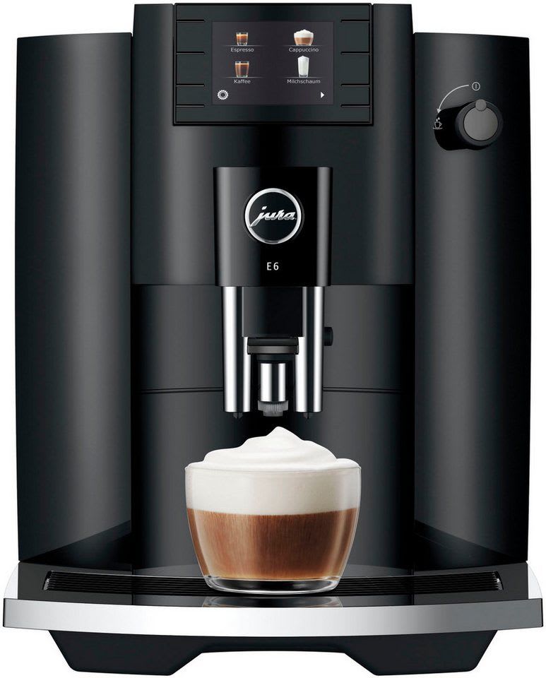 JURA Kaffeevollautomat 15802 E6 Full Black (EC) schwarz