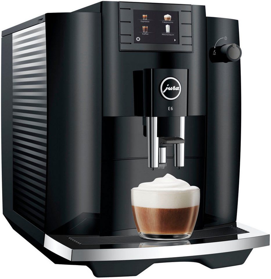 JURA Kaffeevollautomat 15802 E6 Full Black (EC) schwarz
