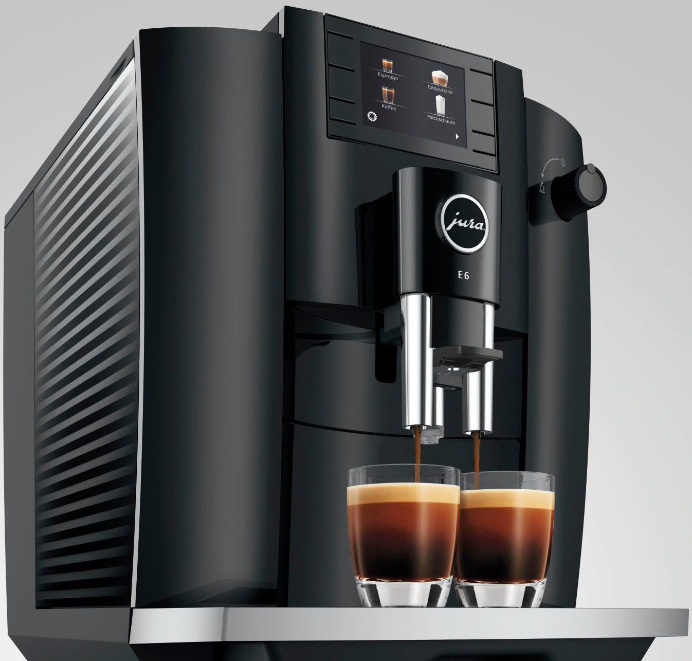 JURA Kaffeevollautomat 15802 E6 Full Black (EC) schwarz