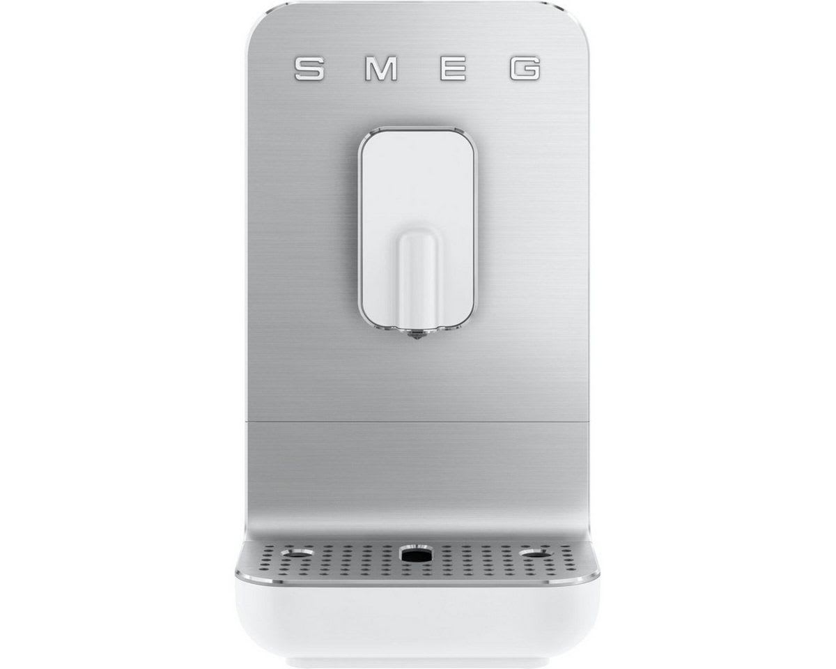 Smeg Espressomaschine BCC11WHMEU Kompakt-Kaffeevollautomat silberfarben