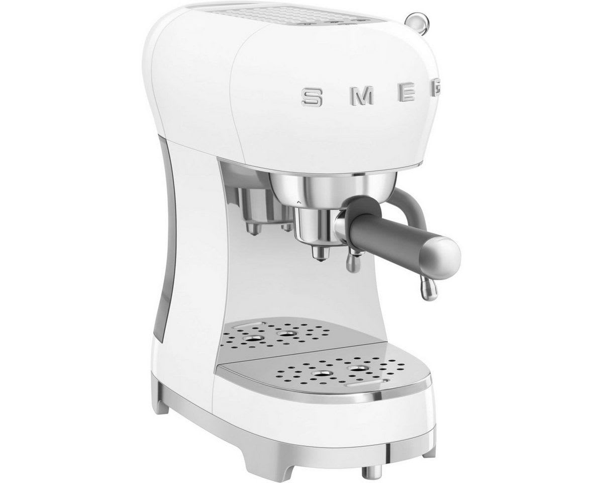 Smeg Siebträgermaschine ECF02WHEU Siebträgermaschine weiß