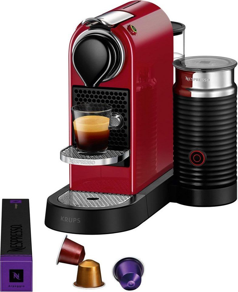 Krups Nespresso Citiz & Milk XN7615 Kirschrot