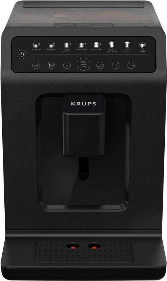 Krups Kaffeevollautomat, automatische Espresso & Cappuccino-Funktion
