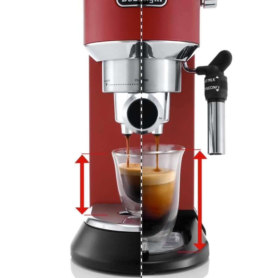 De'Longhi Espressomaschine rot