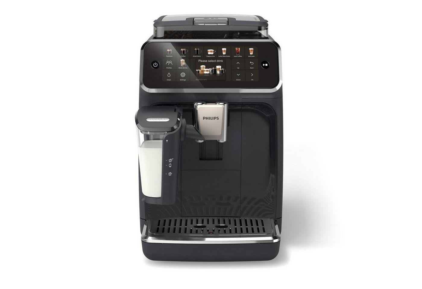 Philips Kaffeevollautomat EP5541/50, OneTouch-Funktion,TFT-Farbdisplay schwarz
