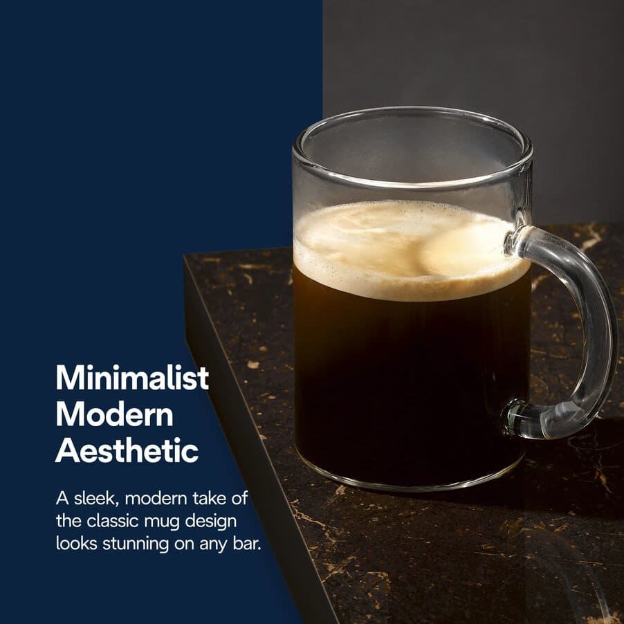 De'Longhi Hohe Kaffeegläser, 250 ml, 2erSet DLSC320 Nicht angegeben