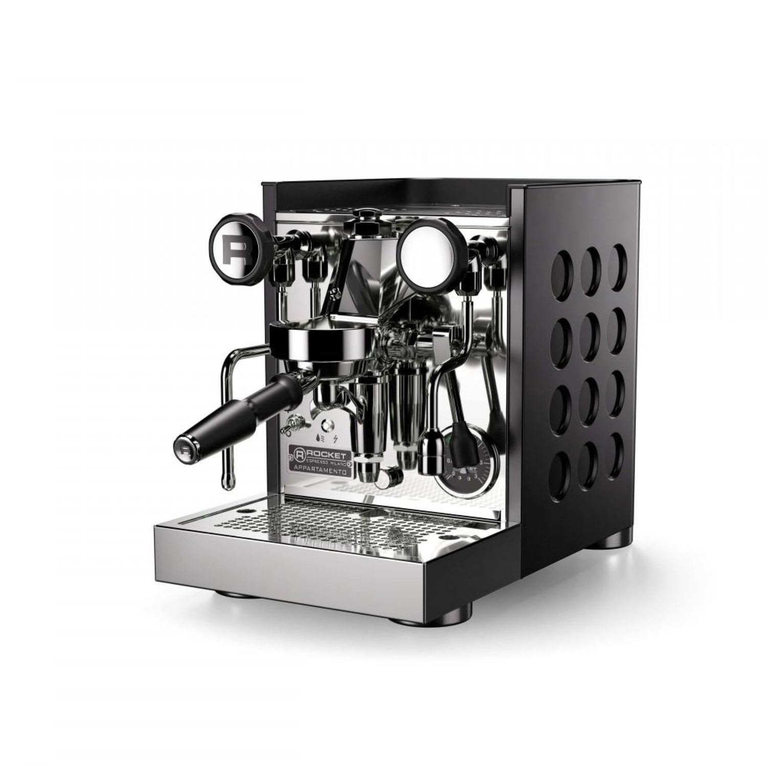 Rocket Appartamento TCA Espressomaschine schwarz/schwarz