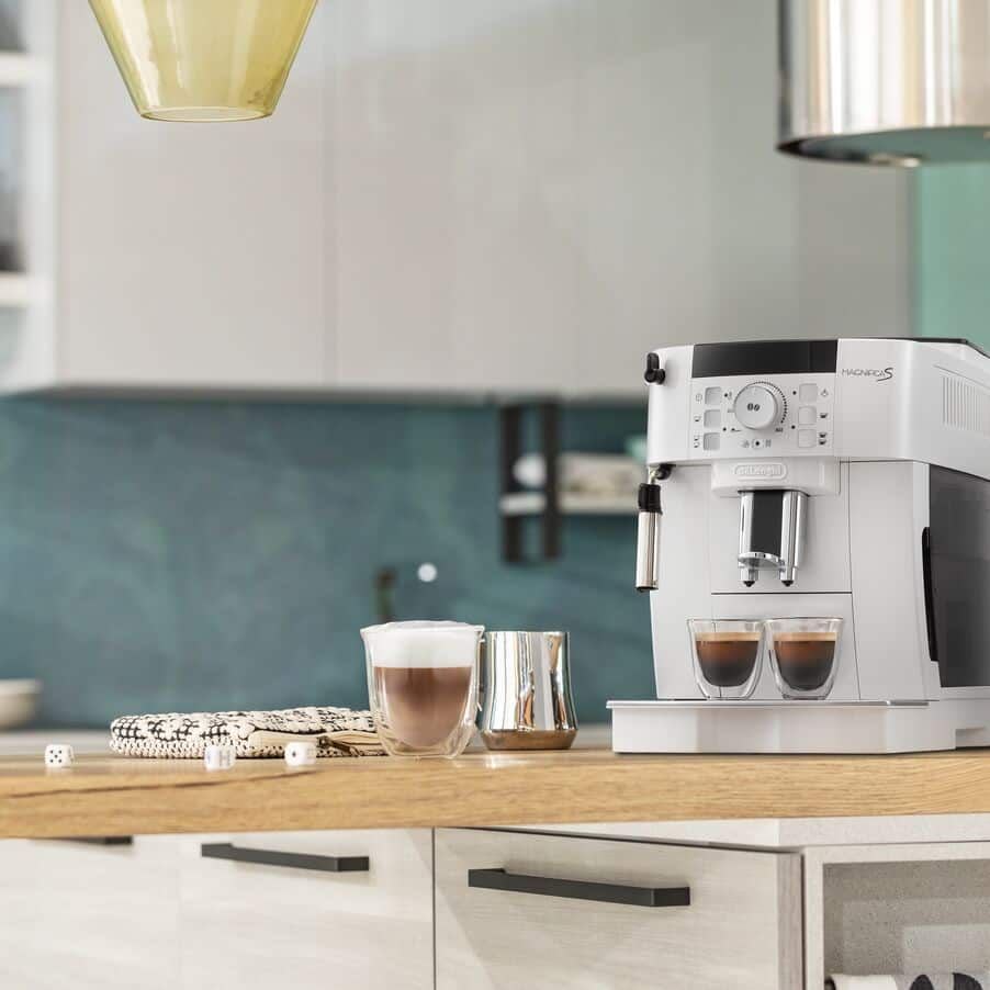 De'Longhi Magnifica S, White ECAM22.110.W Weiß