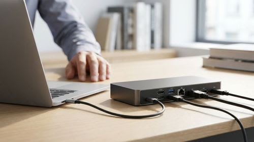 Laptop-Dockingstation: Welche Anschlüsse brauchst du?