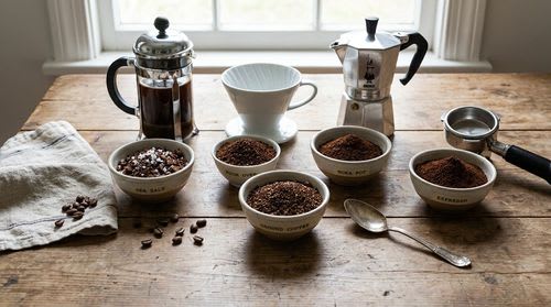 Kaffee Mahlgrad Tabelle: Perfekter Genuss für jede Zubereitung