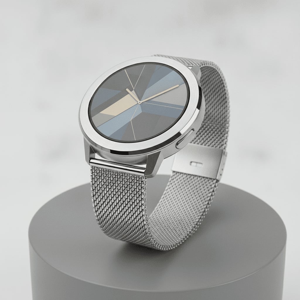 Elegantes Galaxy Watch Modell als Teil des Überblicks zur Findung der richtigen Bedienungsanleitung.