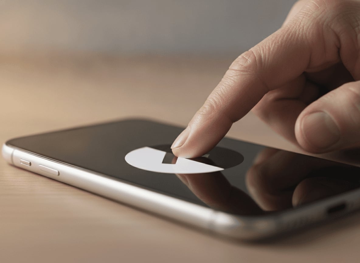 Die Einrichtung eines Smartphones für Senioren erleichtert die Bedienung durch große Symbole, die auch bei nachlassender Fingerfertigkeit einfach zu treffen sind.