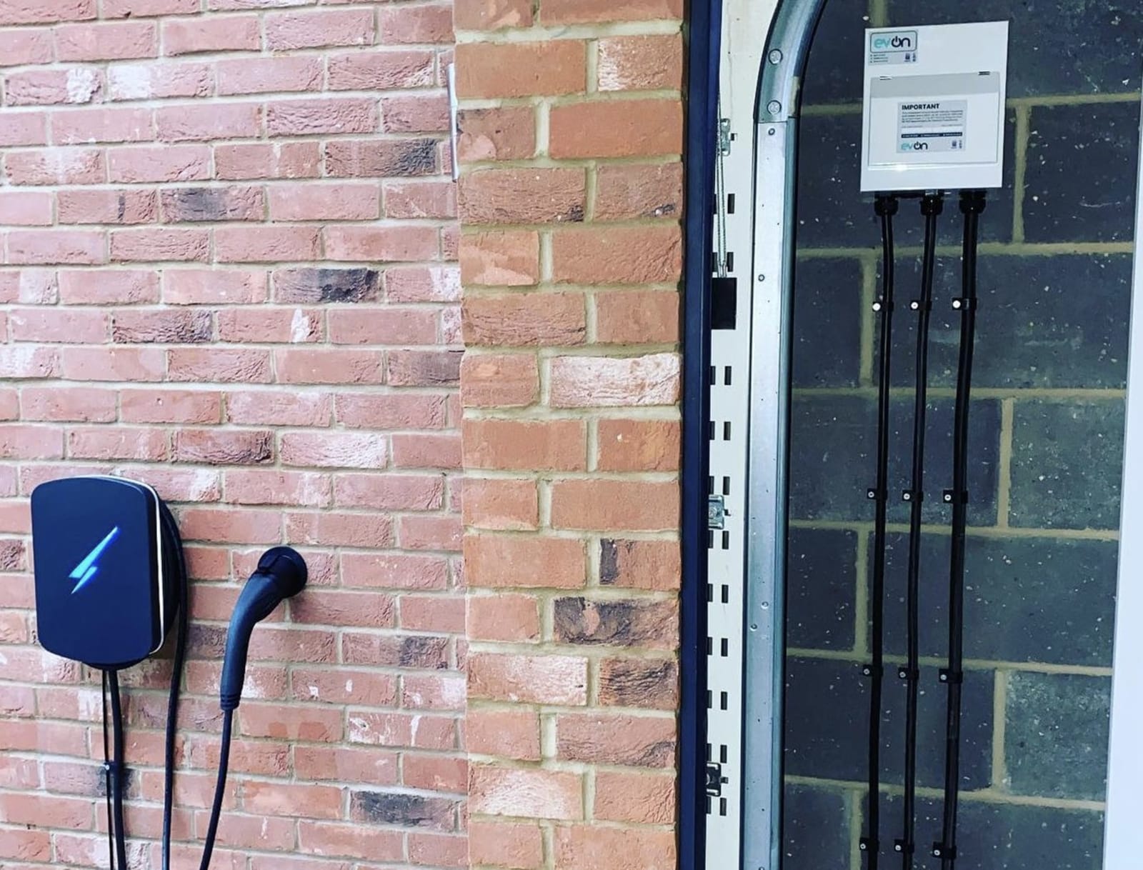 Home Charging EV charging installation by EV-ON