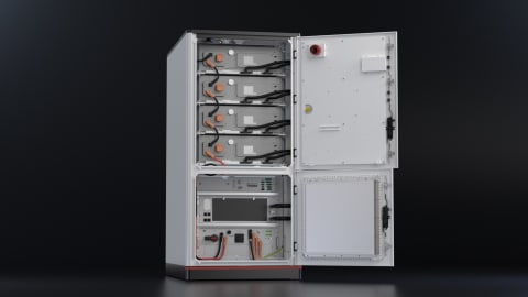 Commercial Battery Storage installation by EV-ON