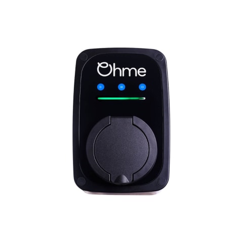 Ohme ePod compact home EV charger, front product view