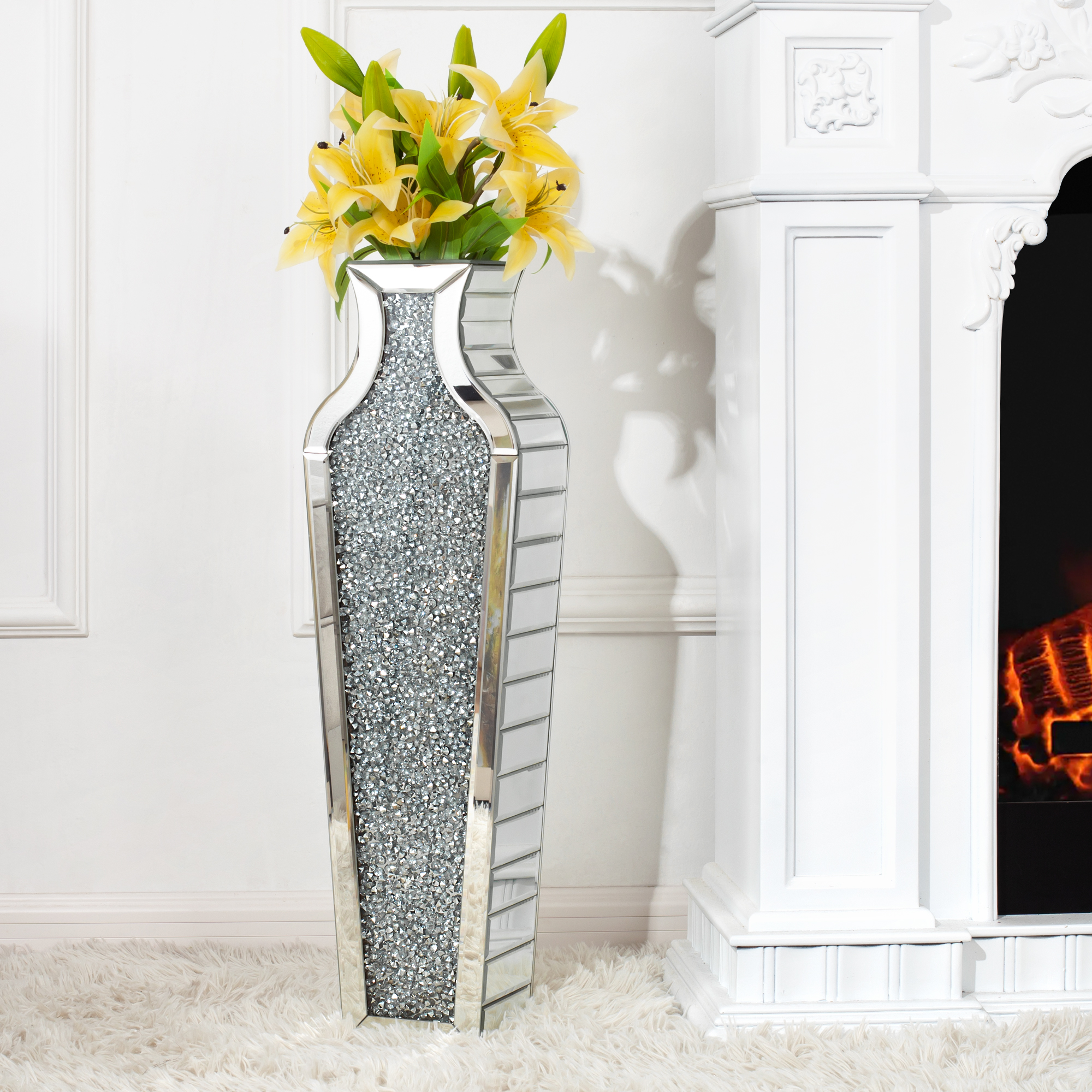 Vase miroir de luxe