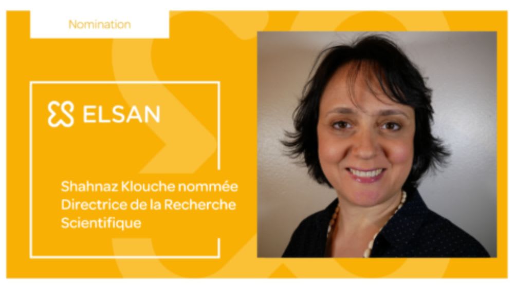 photo du  Dr Shahnaz Klouche a été nommée Directrice de la Recherche Scientifique 