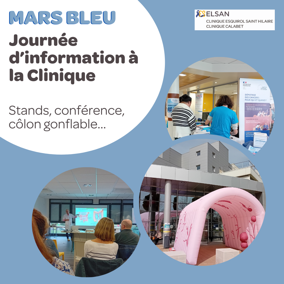 mars bleu à la clinique