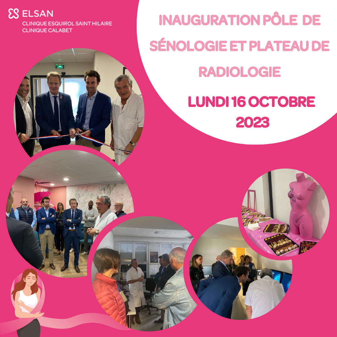 inauguration pole senologie centre radiologie Clinique Calabet