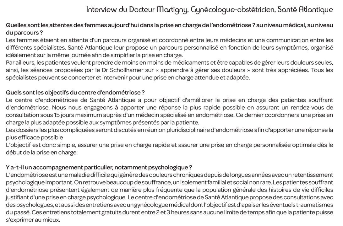 Interview du Dr Martigny