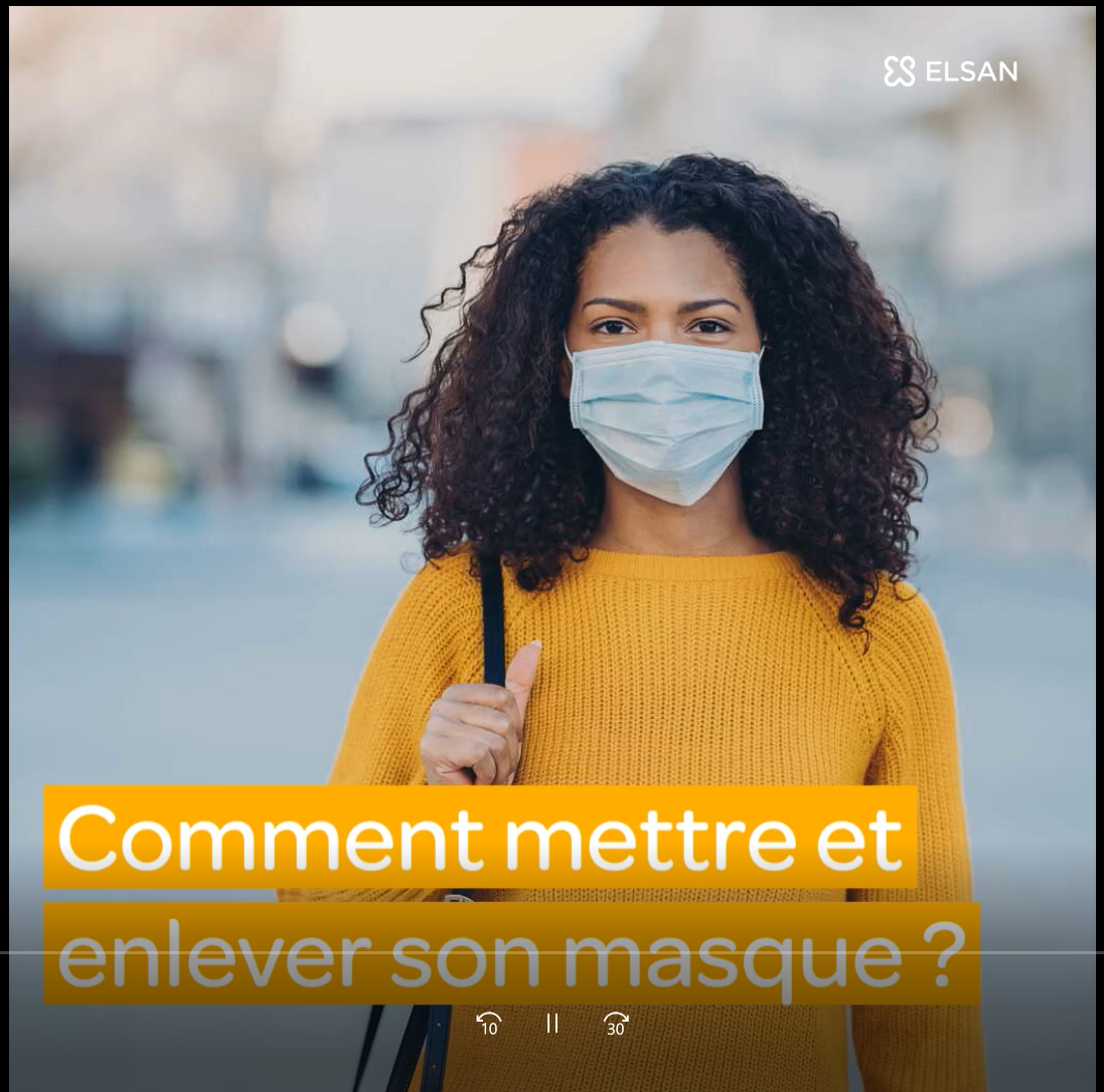 vidéo masque
