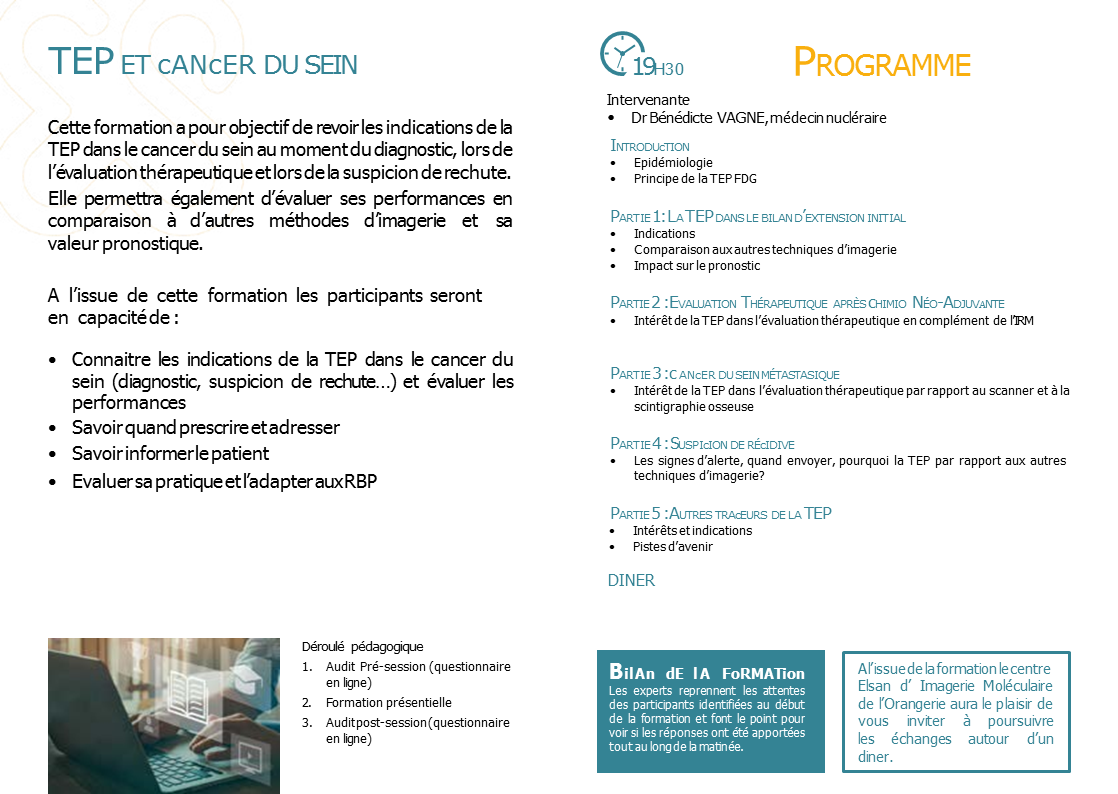 dpc tep formation cancer du sein