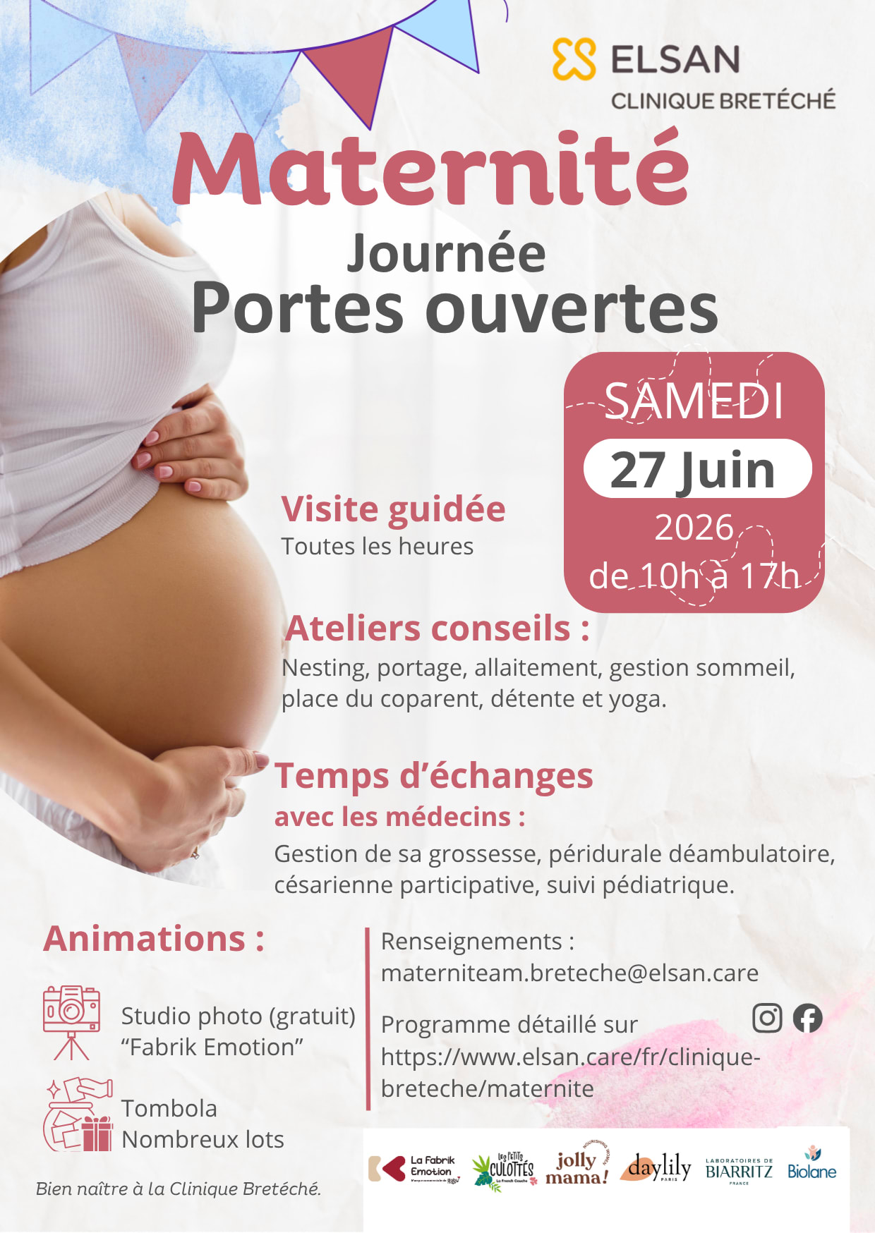 affiche JPO Bretéché