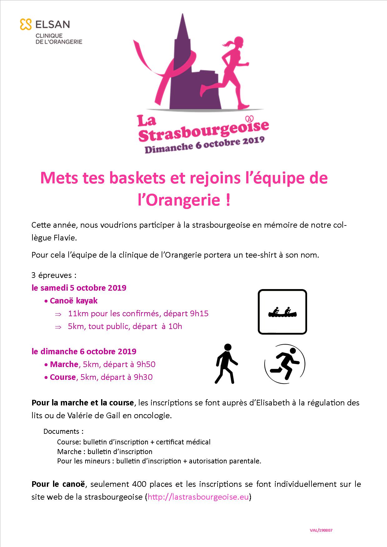 La Strasbourgeoise 2019