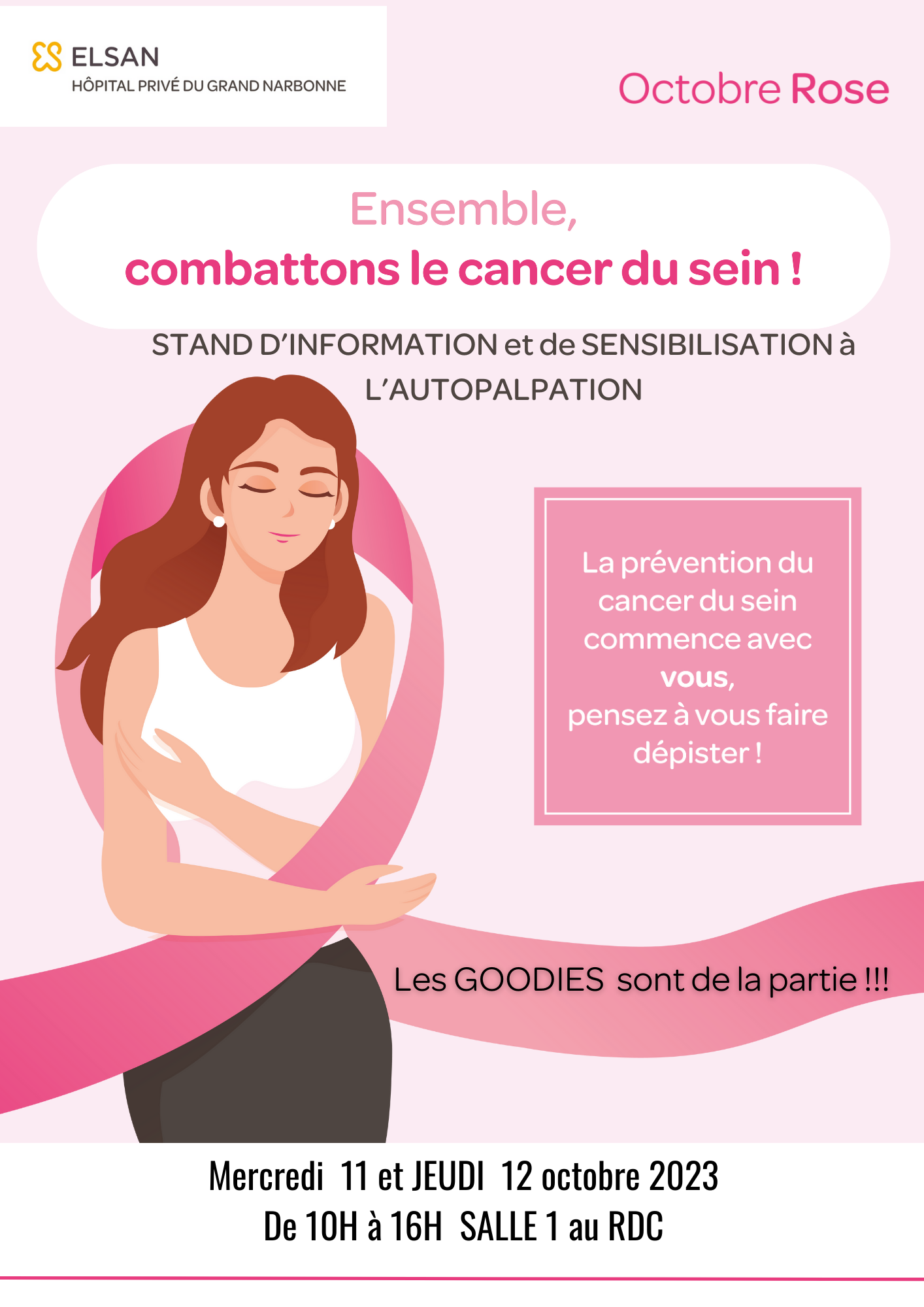 affiche octobre rose