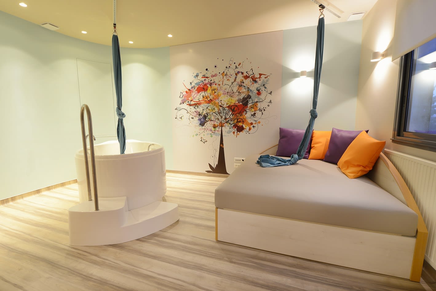 Salle nature accouchement Polyclinique Majorelle Nancy