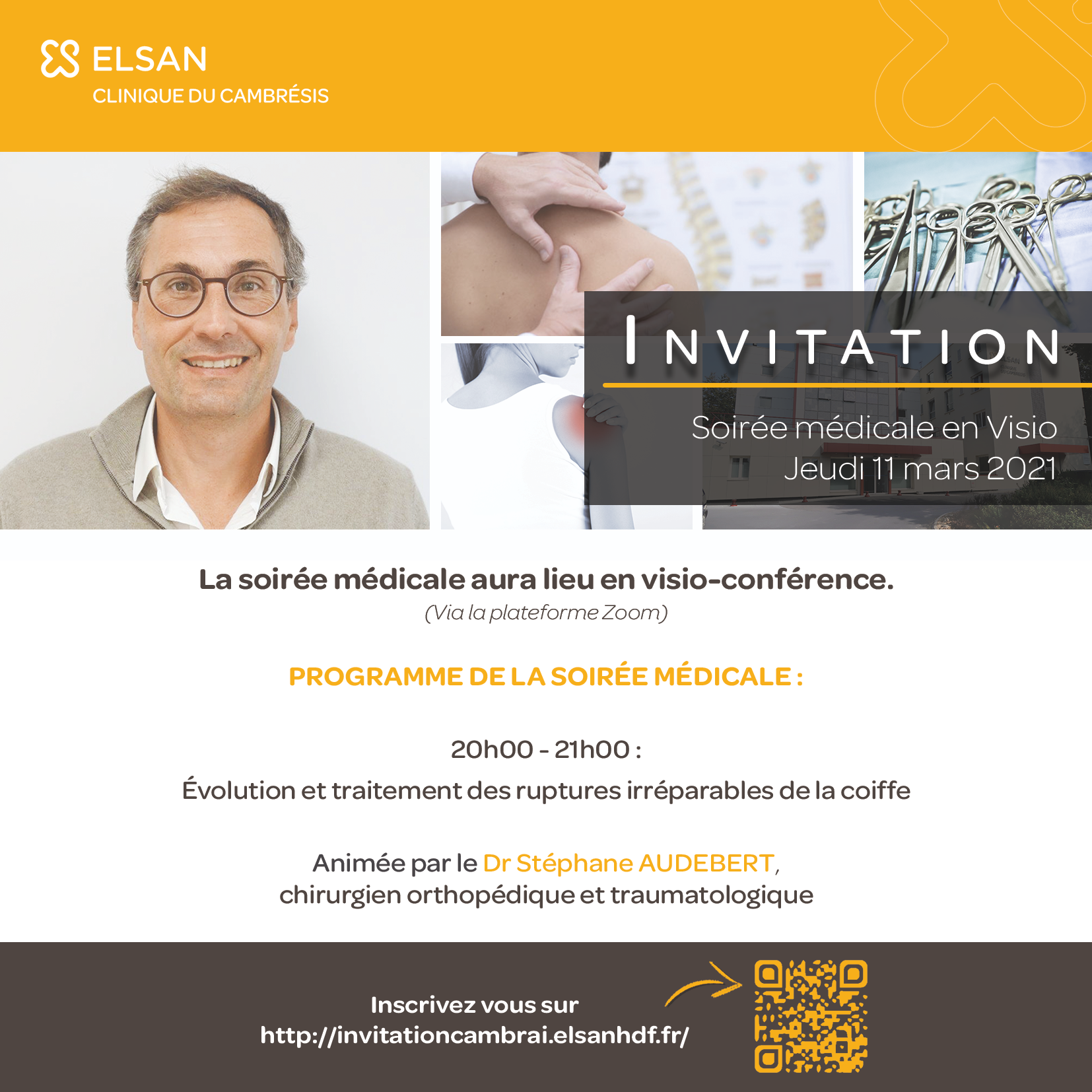 soirée médicale clinique du cambrésis