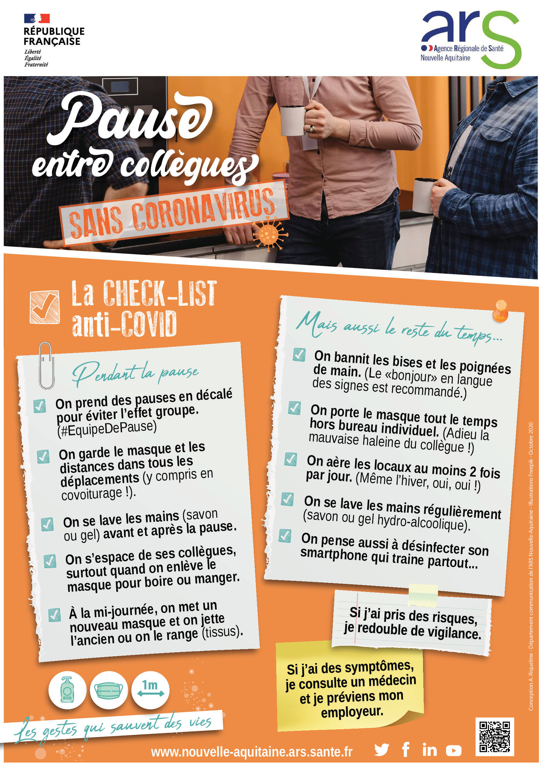 ARS pause travail