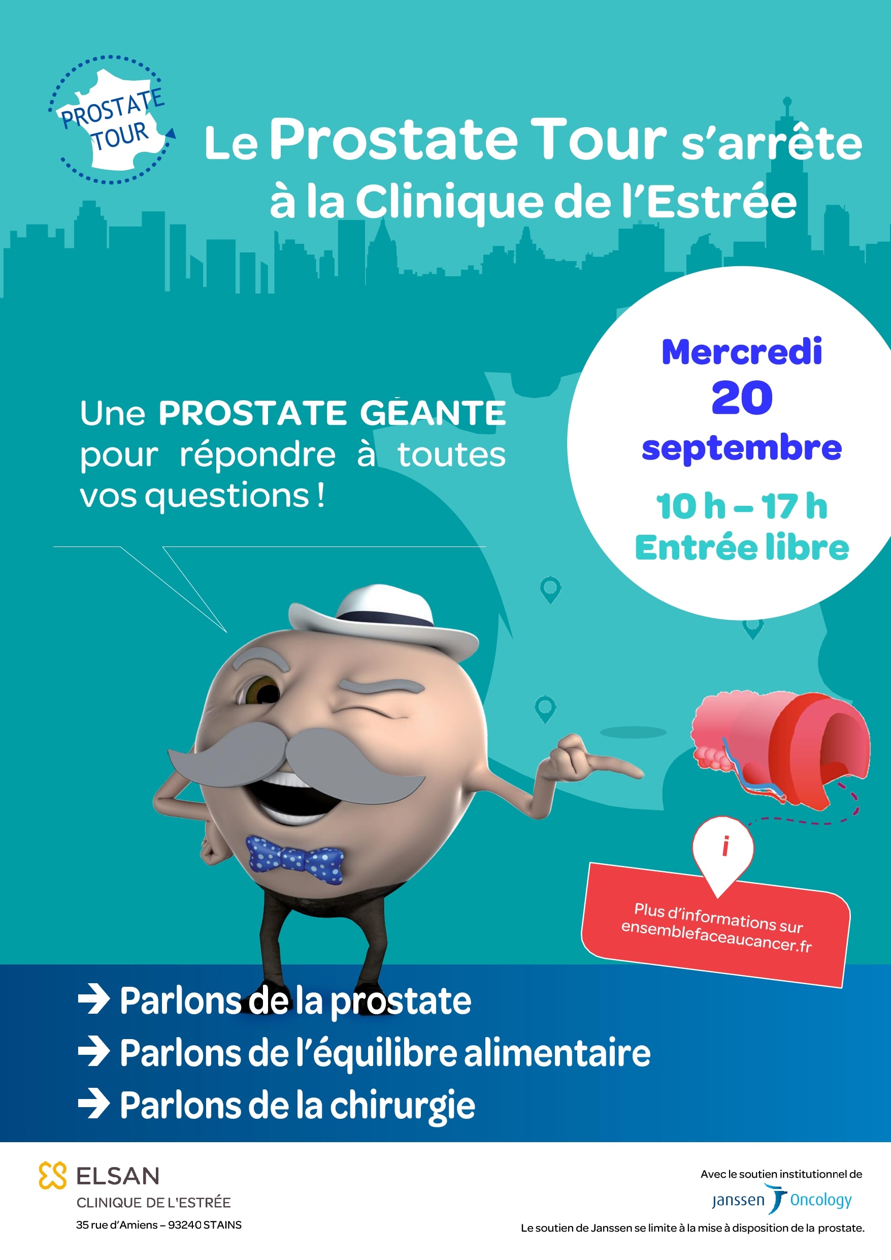 Prévention et sensibilisation cancer de la Prostate