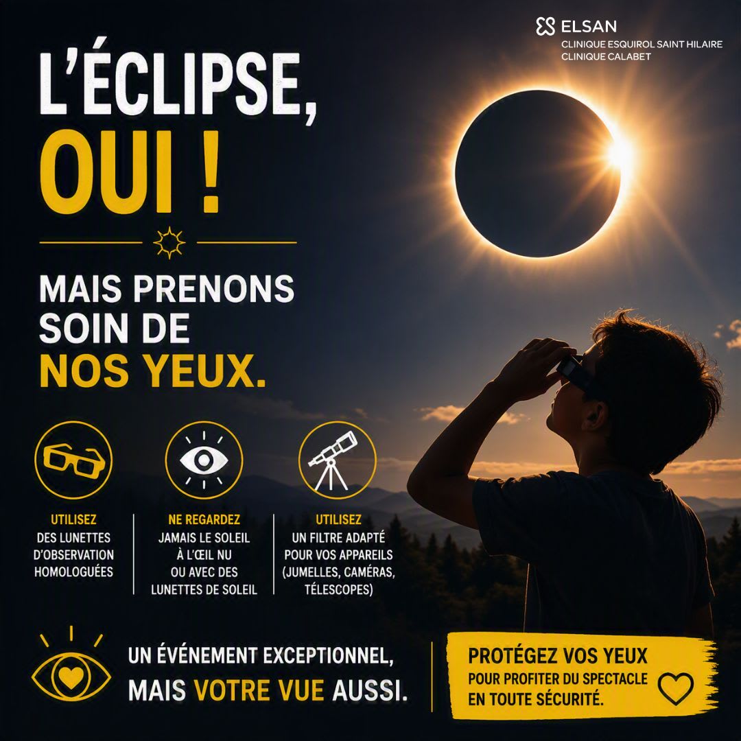 Éclipse solaire : un spectacle fascinant à observer… avec les bonnes précautions