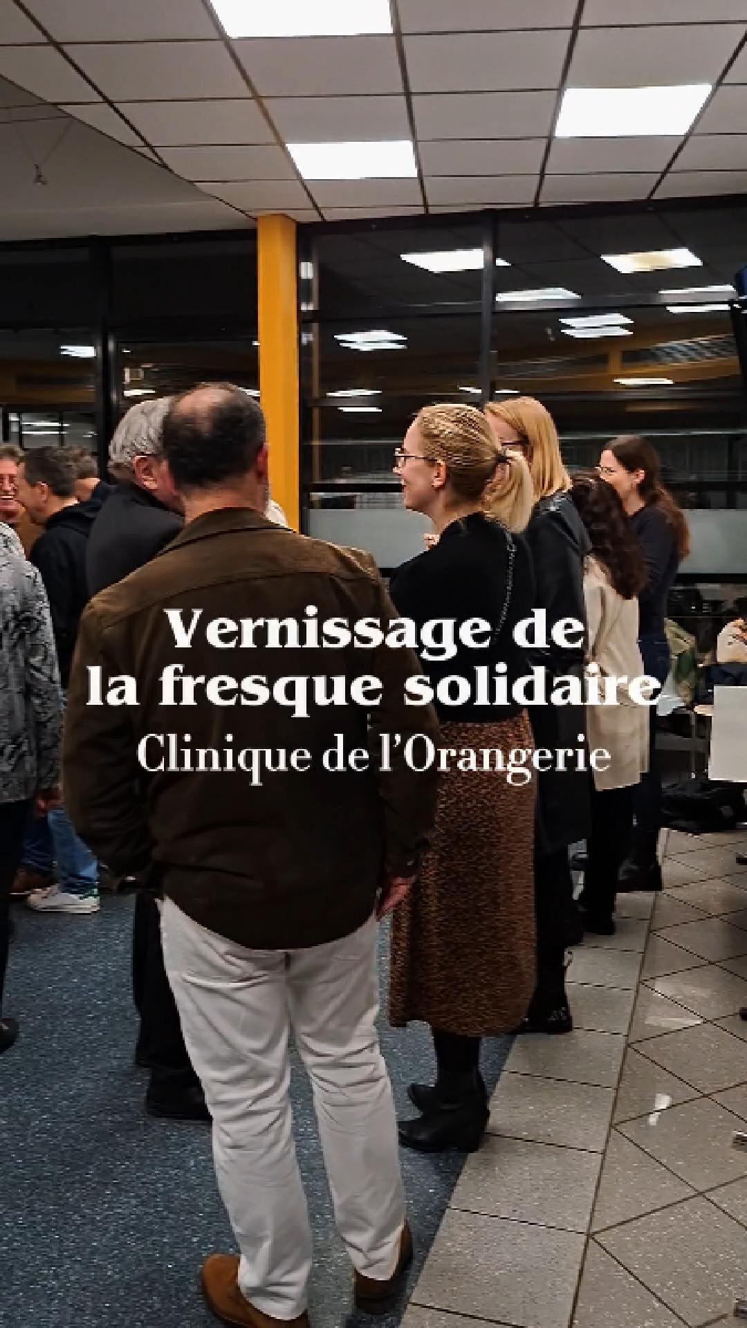 Fresque en oncologie à la Clinique de l'Orangerie : l'art pour humaniser les soins