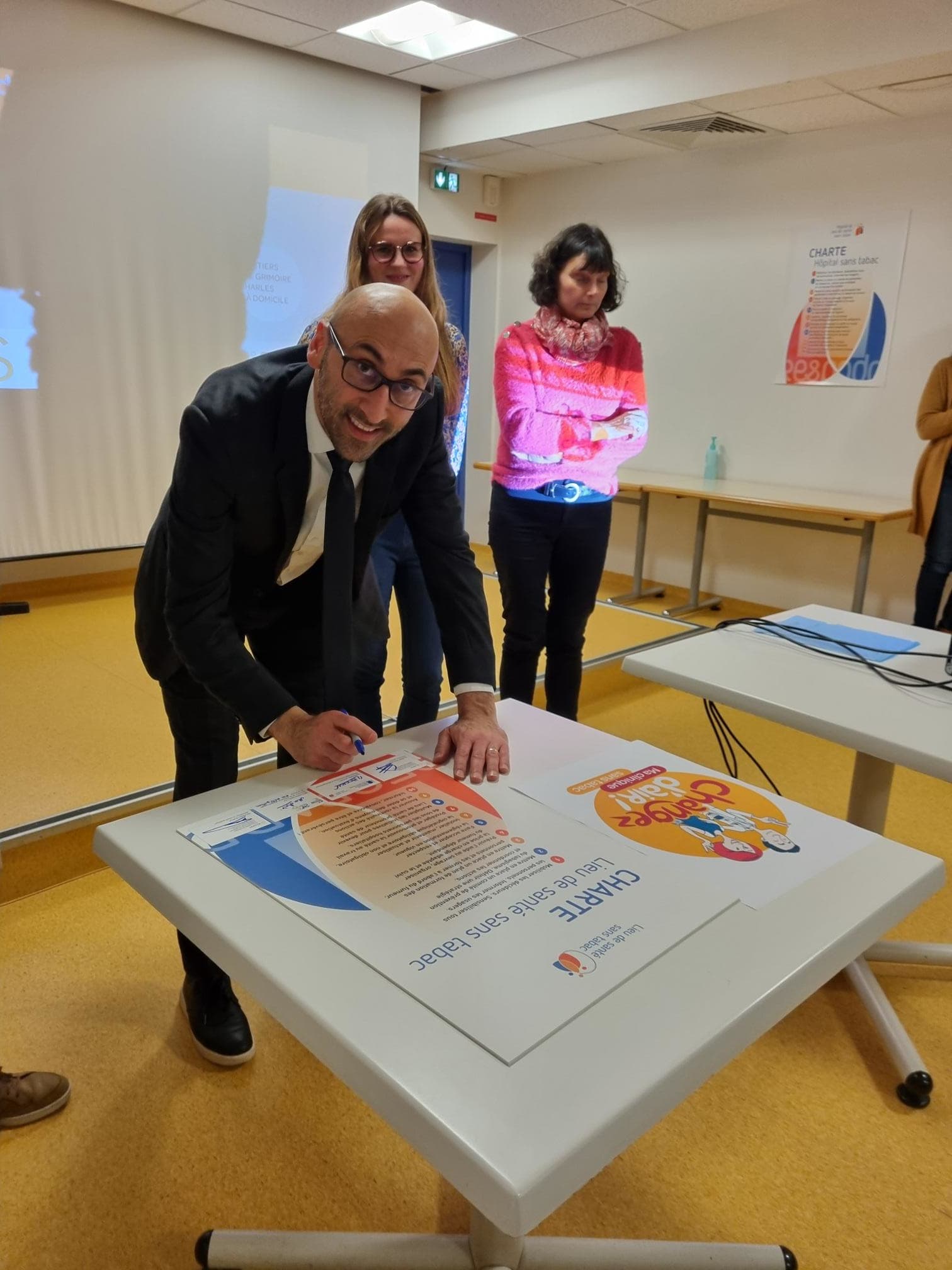 Signature de la Charte « Lieu de santé sans tabac » par les Hôpitaux privés de Poitiers