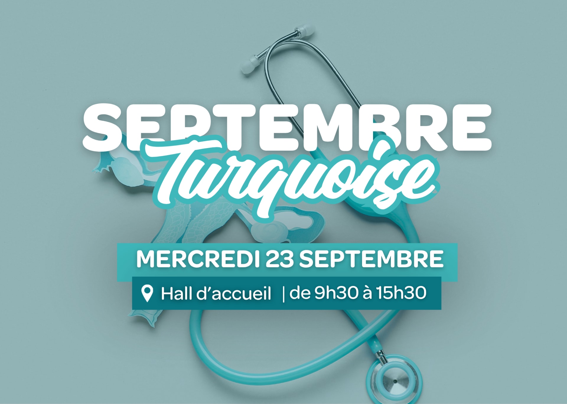 Septembre Turquoise : journée de sensibilisation aux cancers gynécologiques à la Clinique Belledonne