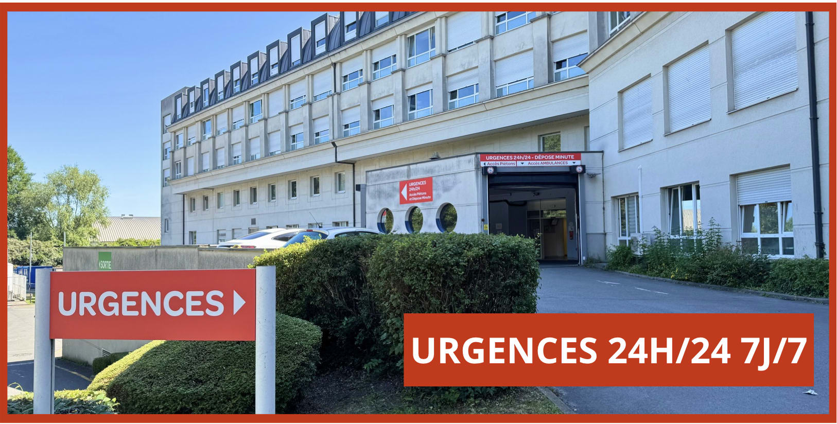  Urgences 24h/24