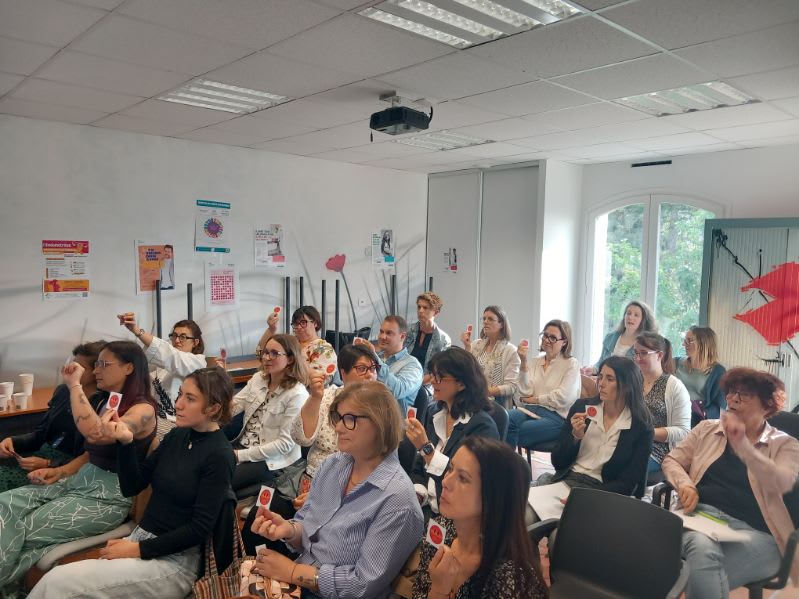 Sensibilisation à la fibromyalgie avec Cap Emploi 47 à Agen
