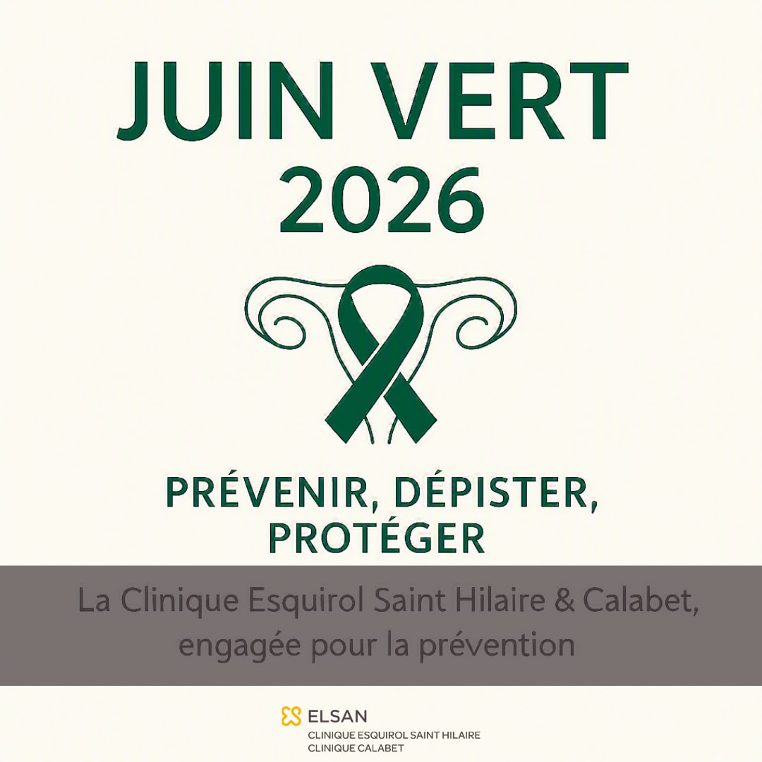 Juin Vert 2026 : la Clinique Esquirol Saint Hilaire et Calabet engagée pour la prévention
