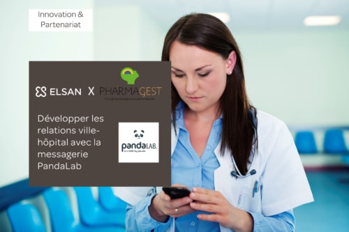 ELSAN et Pharmagest collaborent pour développer les relations médicales grâce à l'outil de messagerie développé par Pandalab