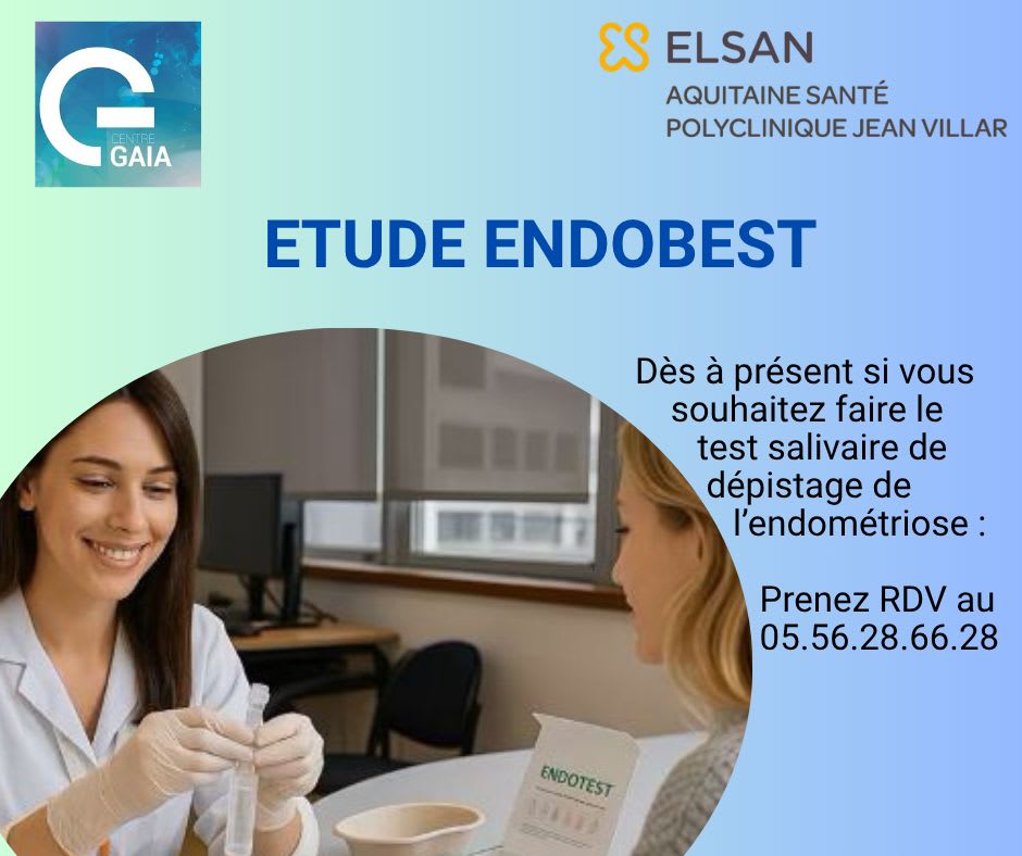 Un test pour détecter l'endométriose désormais possible à Jean Villar 