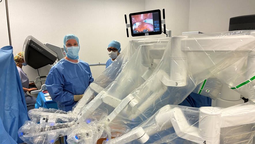 La Clinique du Pont de Chaume s’équipe du robot chirurgical Da Vinci