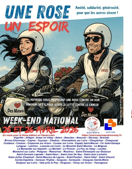 9ème édition "Une Rose un Espoir secteur Velay"