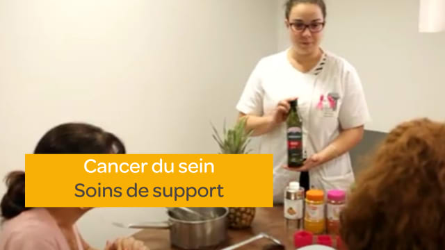 Cancer du sein --> Soins de support
