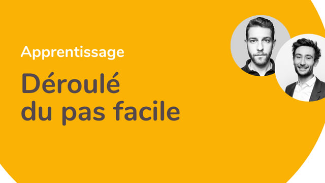Le déroulé du pas facile