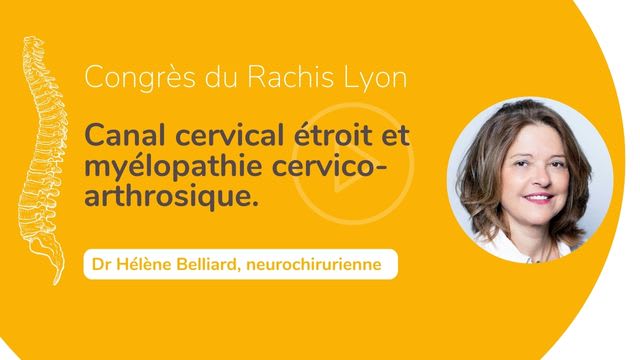 Canal cervical étroit et myélopathie cervico-arthroscopique