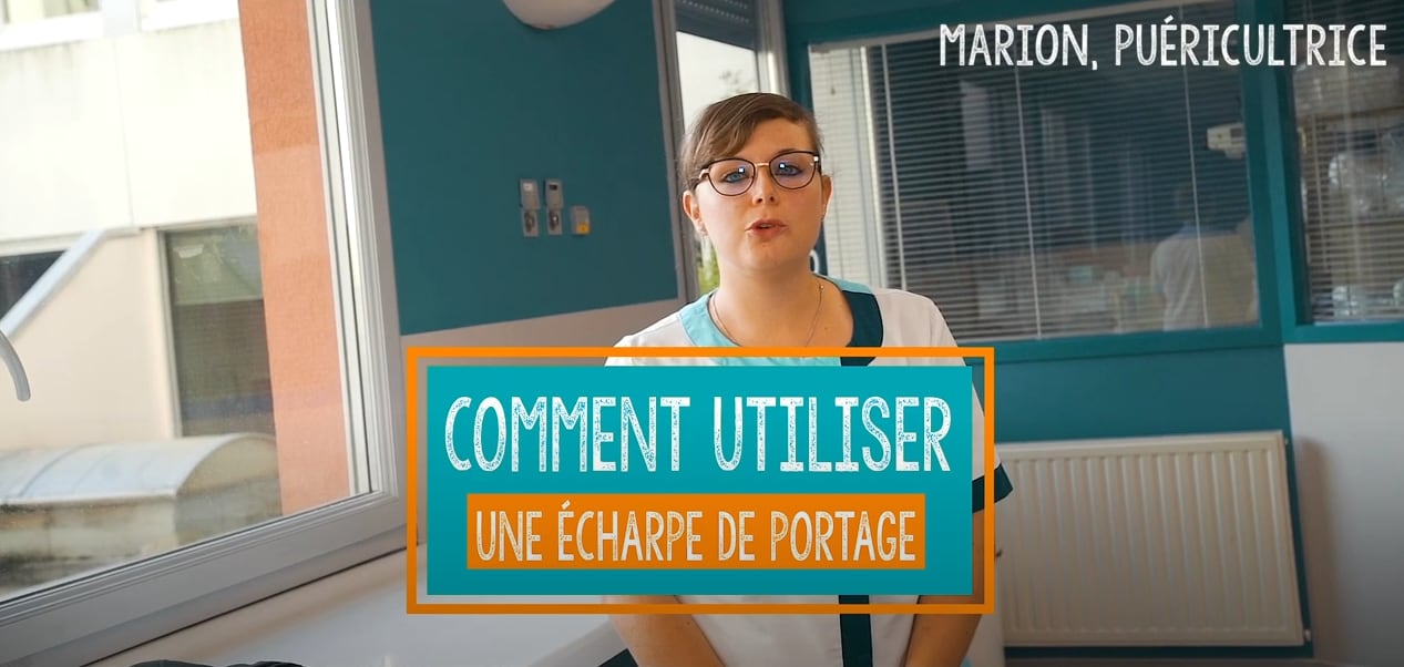 Comment utiliser mon écharpe de portage ?